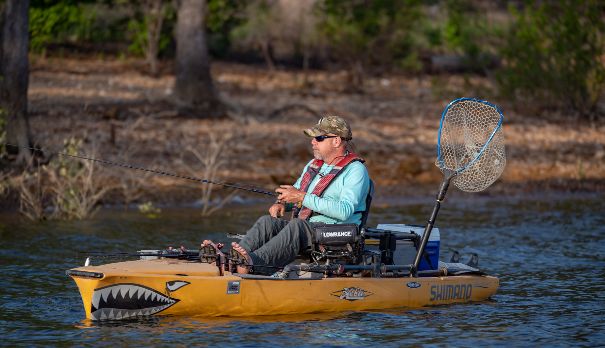 BROKEN BOW LAKE – MINOR POUNDS THE DEPTHS FOR WIN AT HOBIE® B.O.S.